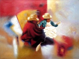 Cholas abstractas (Aníbal Álvarez Castillo)